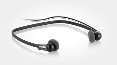 Lightweight stereo headphones for enhanced wearing comfort