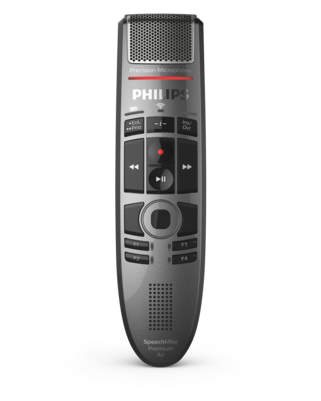 Microphone de dictée sans fil SpeechMike Premium Air