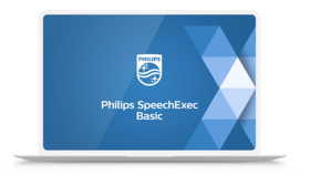 Software de dictado y transcripción SpeechExec Basic
